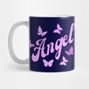 Angel and butterflies Mug